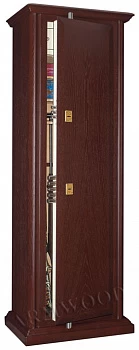 Оружейный сейф с отделкой деревом Armwood 44 Lux